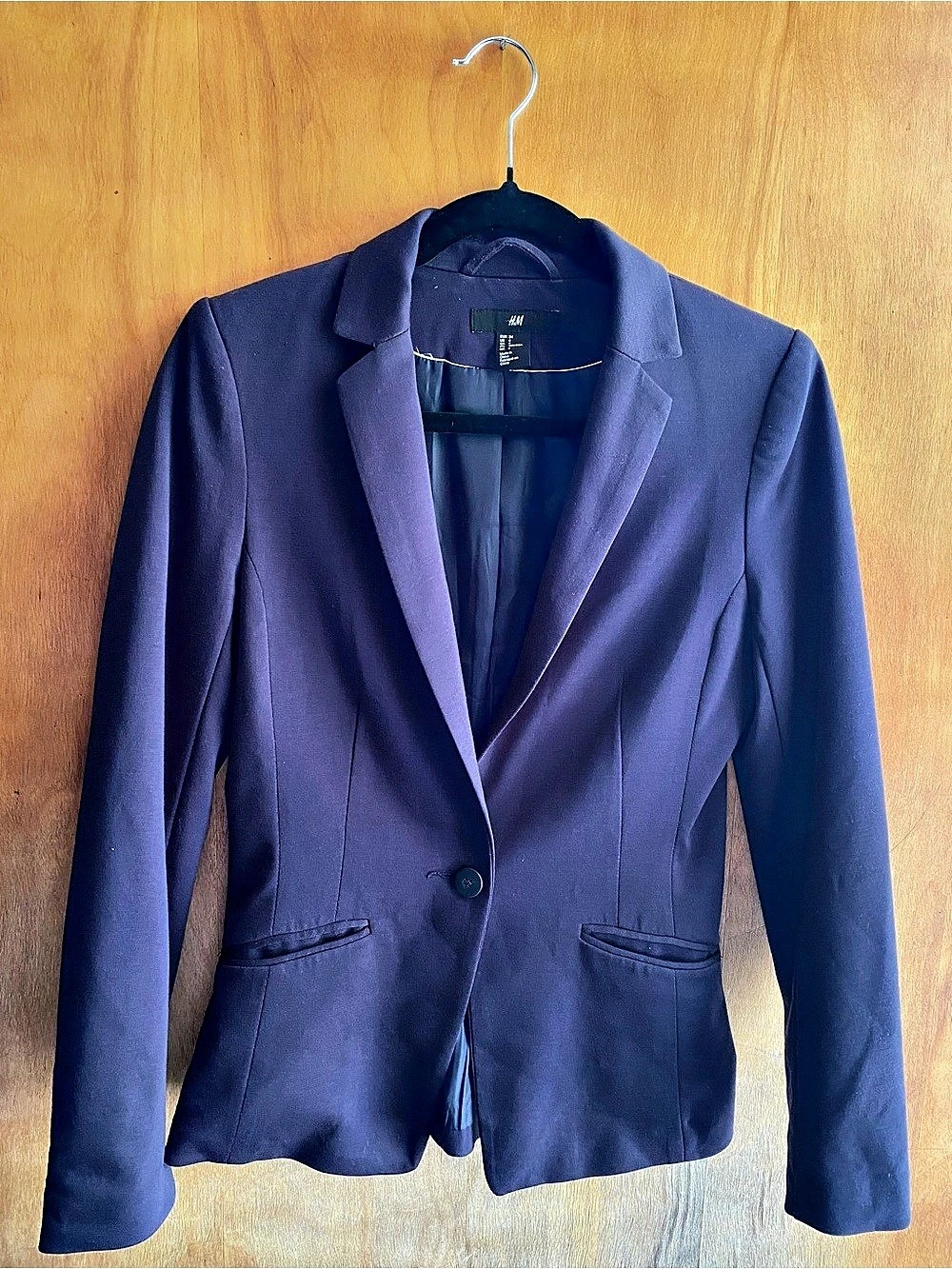 H&M Navy Blue Blazer Size Medium